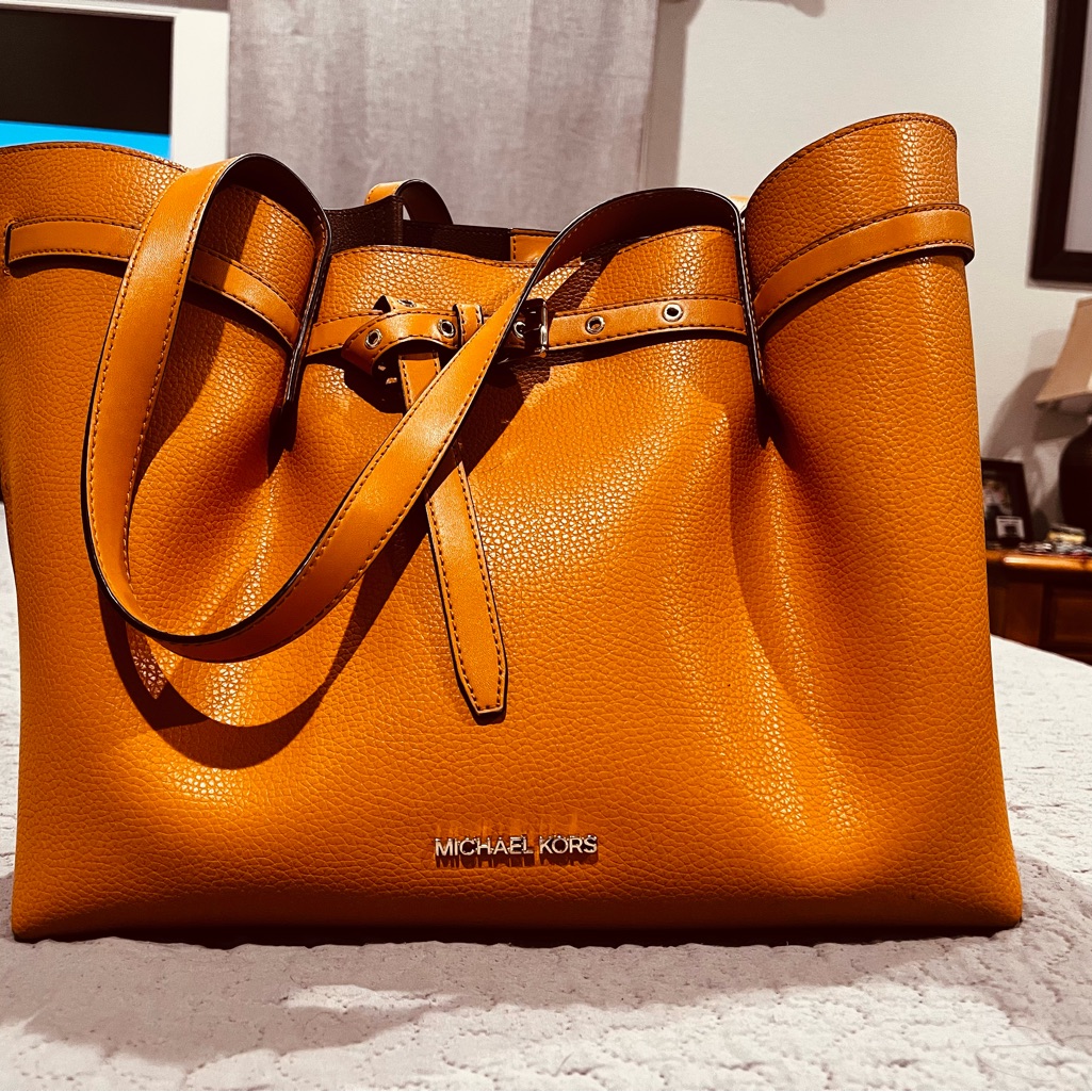 Michael Kors Vibrant Marigold Tote